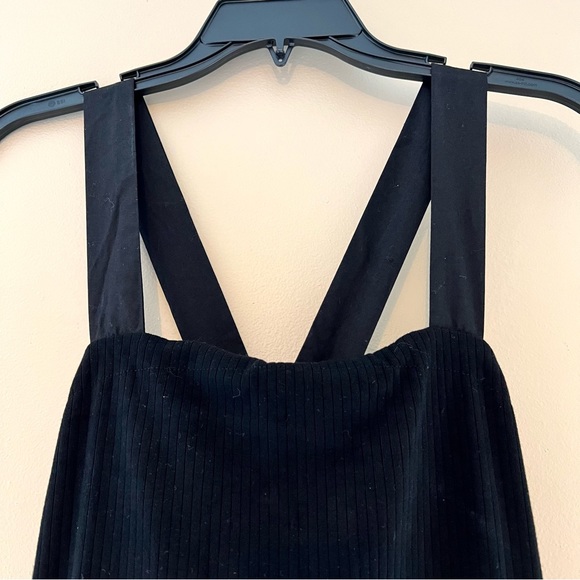 NWT Anthropologie Porridge Seamed Cross-Back Midi Dress - Picture 4 of 10